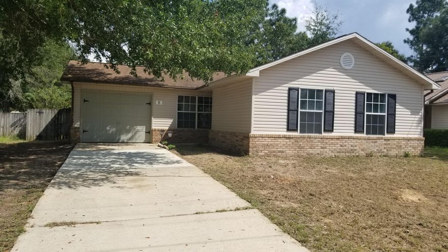 Great opportunities to own a beautiful home in a desire location in Crestview.Just Fully Renovated , from the top to bottom, including New gas AC, the top notch Appliances and kitchen cabinets.Modern Light fixtures, Bathroom vanities, and A Beautiful wood looking tiles and carpet .The Home will give you the privacy you need with a Fenced back yard, and a patio for enjoying the beautiful nature.And a lot more updates to see.Call and schedule your showing before it's gone.