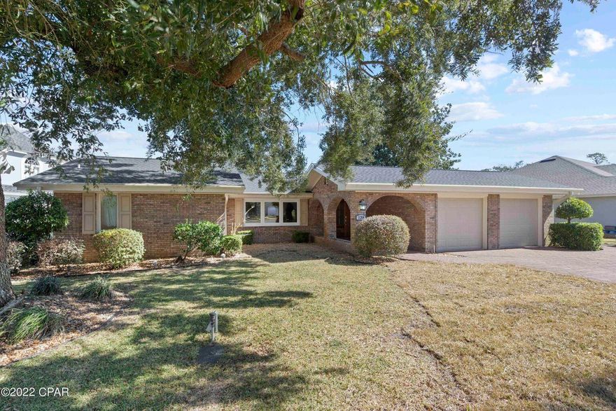 Reward yourself with this immaculate, 3 bedroom plus an office, 2 bathroom home. Located in one of the most established and respected waterfront/Golf coursecommunities in Panama City Beach. The communities central location to shopping, world class dining, entertainment and one of a kind beaches adds to thequality of the neighborhood. With more than 2,177 sq.ft of comfortable living space this home creates the perfect setting for relaxing or entertaining.