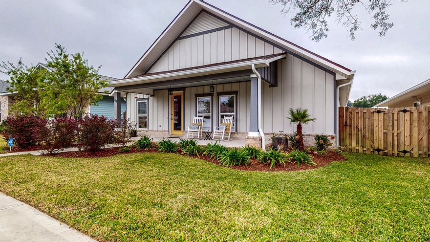 Better than new, this stunning home has over $10,000 in new upgrades, including a large beverage center wth floating shelves, a new backsplash, barn door and more! This is in addition to the already enormous kitchen and island with LOTS of custom painted gray cabinets, granite countertops, a large pantry and stainless appliances including an oversized commercial grade refigerator/freezer! The lot has room for a pool and the 3 car garage provides plenty of storage. Inside, 10 foot ceilings, crown molding,large baseboards, split bedrooms with 2 walk in closets in the master are a few of the features that come with the home. In pristine move in condition, this new neighborhood has broad sidewalks, rear entry garages and off street parking for guests and visitors. Don't wait!