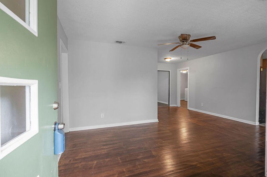 Located in the heart of Niceville, this is a home you don't want to miss. Home has original hardwood floors, HVAC and HWH 2017 and brand new roof as of July 2024. Wind mit and 4 pt inspection report is available for buyers to review.  Included in this home is a finished laundry room and finished florida room that totals 248 sq ft of finished space not included in the total square footage.  Home has been updated with 6 panel doors, newer vanities in bathrooms, newer title floors in bathrooms, new toilets and new lighting throughout. Laundry and Florida room have LVP flooring. Kitchen features black appliances and butcher block countertops. Out back is a large (12x20) shed. Come view this home today.