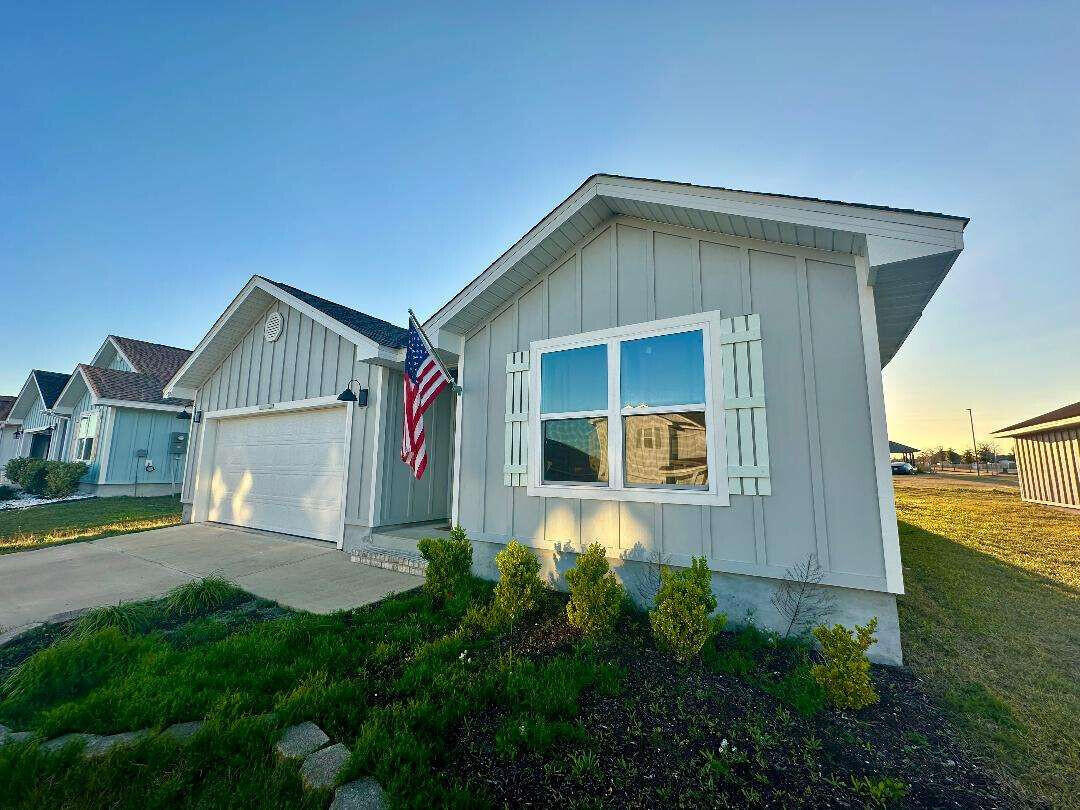 The Cali is one of the most popular designs featuring 4 bedrooms, 2 baths, covered back patio & 2 car garage. Kitchen features a nice island bar, stainless steel appliances, smooth top range, built-in microwave, pantry, quiet dishwasher & awesome open design perfect for entertaining you and your guests. Beautiful wood look flooring throughout, Friese carpet in the bedrooms & the Smart Home 'Connect' System with your video camera doorbell/keyless entry through door/garage & more. Bedroom-1 & its adjoining bath features a lg. walk in closet, double vanity sinks, oversized linen closet & a lg. 5' shower. Stylish, desirable & durable Hardie plank exterior makes this home a fortress from weather. Shoal River Landing offers homeowners a community pool RIGHT BEHIND THE HOUSE with a cabana, sidewalks, and underground utilities.