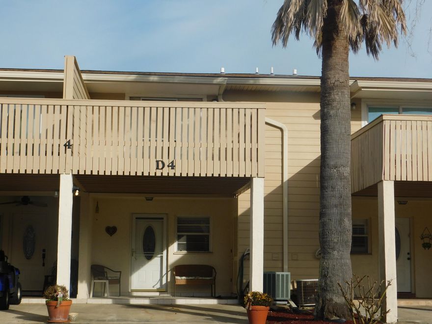 Renovated unit in Horizon South! 2 bedrooms 2.5 bathrooms and 3 outdoor spaces! This townhouse features a patio out back with beautiful decorative tile and an oversized deck off the upstairs bedroom along with a private balcony off the master bedroom. New flooring, new paint, new lighting and updated master bedroom and upstairs bathrooms! The kitchen was remodeled in 2016 and the decor has just been updated to a very cute beachy look! Horizon South is a family oriented complex! It is located on the quiet West End across the street from the gulf with an easy beach access. This complex offers 4 Pools, one heated (Winter Only), kiddy pool, Tennis Courts, Shuffleboard and Mini Golf. **All measurements are approximate, if important, please verify*