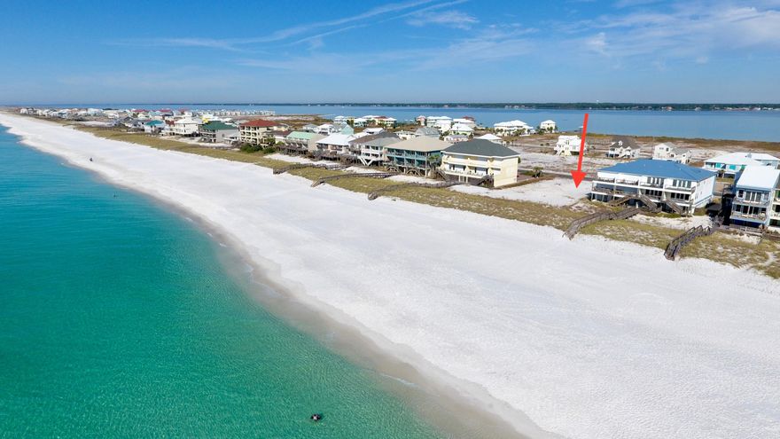 The BEST deal on Gulf front lot.This perfectly located Gulf front lot on Navarre Beach offers 28ft on the Gulf with 130ft depth. Located on the west end of the beach, close to Gulf Islands National Seashore, this lot offers plenty of privacy and un-crowded beaches. Navarre Beach is one of the last few places that offer the old Florida feel, miles of crowd free beaches, bike trails, fishing pier and a county park to the east and a national park to west. Priced to sell this lot is THE BEST deal on a Gulf Front lot.