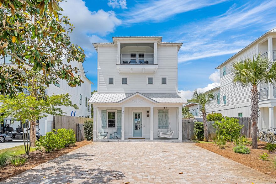 Welcome to your own private oasis! This stunning beach house has PERMANENT ALLOWED OCCUPANCY of 24 guests providing for maximum income potential and projections over $270K. Located in Destin's famous Crystal Beach, this home is just a short walk from the beach. Back at the house, guests will find everything needed for an over-the-top beach vacation. The private resort-style swimming pool and spa are surrounded by meticulous landscaping with attention to detail that includes automatically controlled ambient landscape lighting, a pergola for hosting festive dinners and a storage structure to house bikes and beach equipment. The interior is appointed with high-end furnishings and decor throughout and the third floor boasts a fully equipped game room for the kid