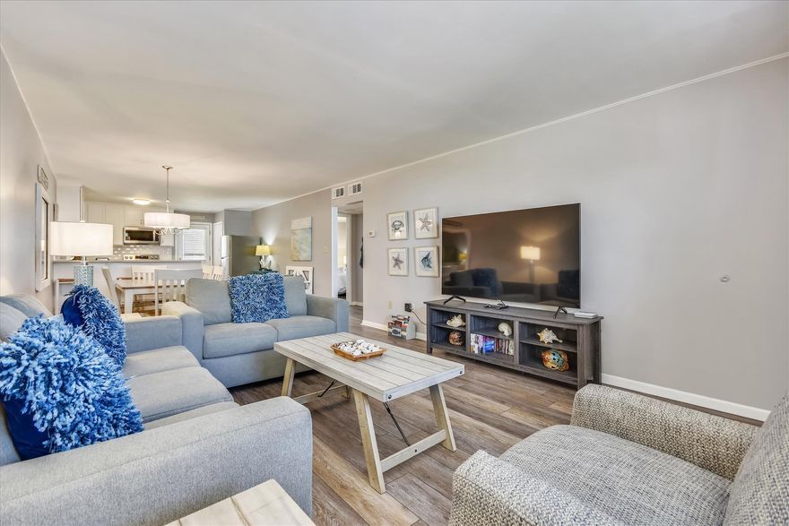 A family beach vacation favorite, Venus Condominiums is quietly situated and walking distance to the white sandy beaches and the emerald green waters of the Gulf of Mexico. Venus captures all of the warmth and charm of old Florida, a true ''home away from home,'' with units overlooking the large grassy courtyard surrounding an oversized pool with sunbathing deck, picnic tables and a family-sized BBQ grill. Venus has several amenities to enjoy such as shuffle board, basketball and tennis courts. Conveniently located in the heart of Fort Walton Beach. Unit 215 was completely renovated in 2021 with new LVP flooring, new cabinets, stainless steel appliances, gorgeous furnishings. Your are set to enjoy and are rental ready. $31,000 Structural assessment paid by Seller.