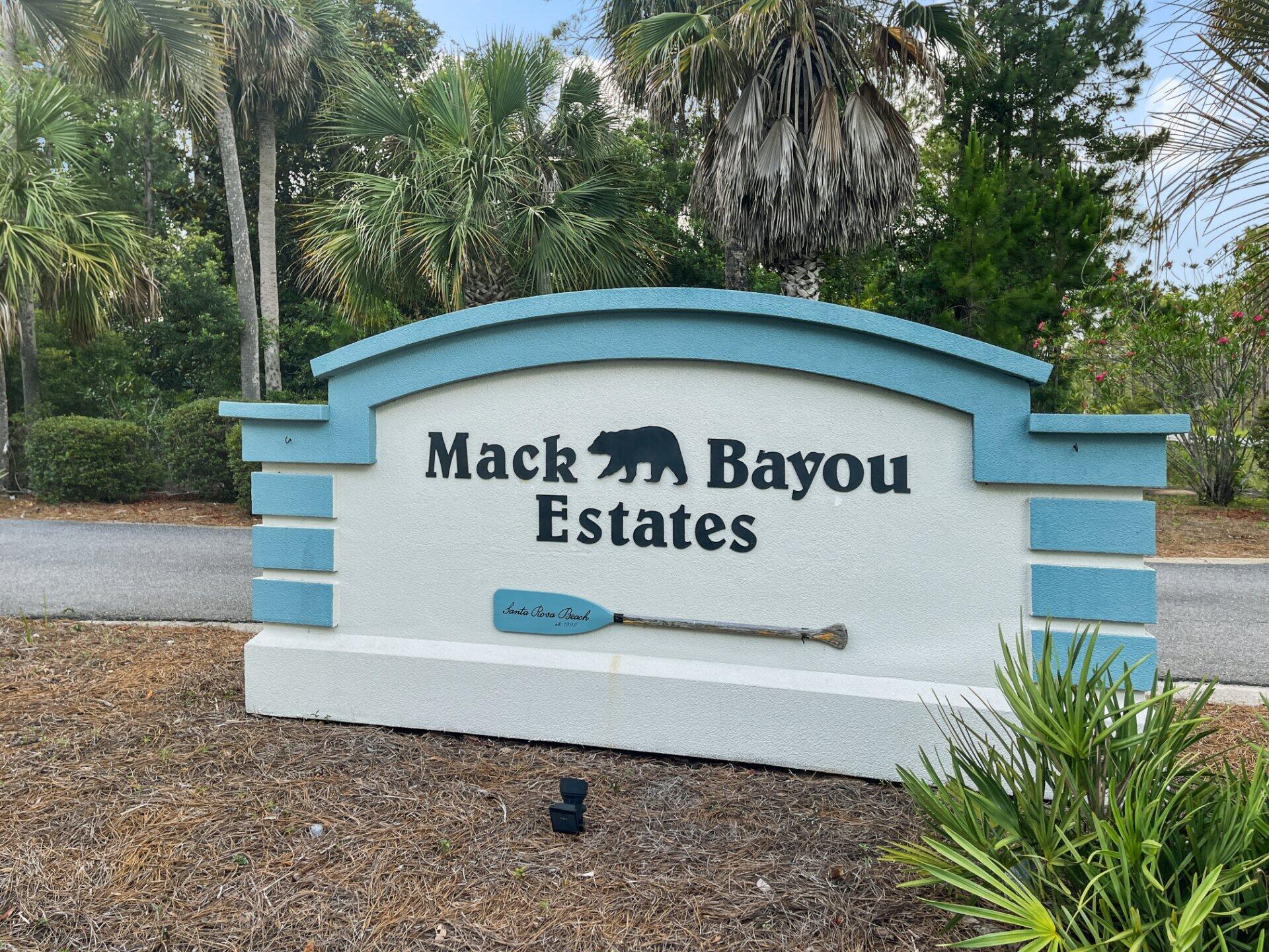 LOT 28 BLK A MACK BAYOU ESTATE S/D PB 14-25 OR 2288-1876 OR 2573-1156 OR 2654-3694 - Land