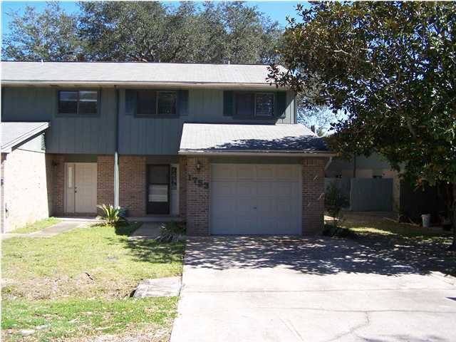Available October 6, 2014 End unit town home with a private dock and boat slip! Downstairs you will find an open floor plan with the living room, dining area, and kitchen all open to each other. In the living room there is a fire place and sliding glass door that leads to an open patio overlooking the courtyard. Outside there are many aged and shady oak trees in the big and beautiful courtyard. All three bedrooms and two full bathrooms are located upstairs. The garage has a work bench and storage space. Just a short stroll through the courtyard takes you to the private dock overlooking the beautiful Boggy Bayou. Pets may be allowed with a non-refundable fee. No inside smoking. Call office for more information.