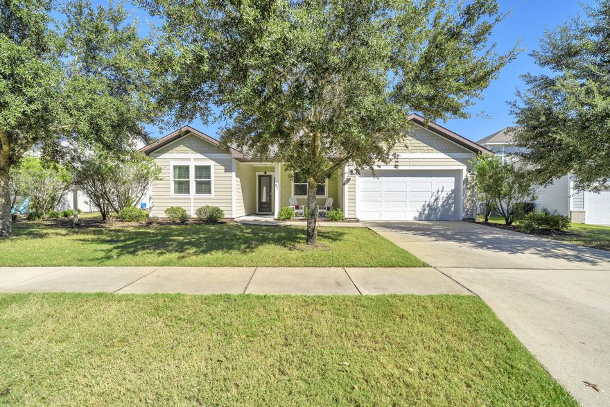 Welcome to 82 Amadeus Avenue, where your future home doesn't just have a nice ring to its address--it's music to your lifestyle. A prime location within Hammock Bay puts this home in close proximity to the town square, amenities, sports complex, and the middle school. Perfectly centered on the lot, this 4 bedroom, 2.5 bath home provides ample parking in the driveway, while offering residents and guests plenty of options to enjoy the backyard space and the serene pond views. In the highly sought-after Symphony community, this custom-built gem was crafted by a talented local builder, John Cunningham. The many thoughtful luxury upgrades throughout is sure to wow, separating this home from the rest! Step inside and get a sense of what a true owners retreat and bath feels like at 82 Amadeus!