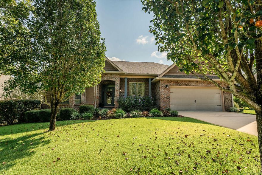 Your wait is over! This stunning home is located in South Crestview in the popular Fox Valley Estates. This property has it all and is ready for new owners today! These owners have meticulously maintained and updated this home that it is hard to name them all. Most notable you will notice a mini split AC in the garage. This unit keeps this work/play area cool or warm depending on the season. Newly installed garage tool cabinets (with tools with an acceptable offer), Closed circuit video surveillance system, and new electric water heater. The gorgeous ingound pool was installed in 2020 and most of the interior updates including new appliances, lvp flooring, paint, bath upgrades were done in the 2019/2020 time frame as well. This home is gorgeous and a must see before it is gone!