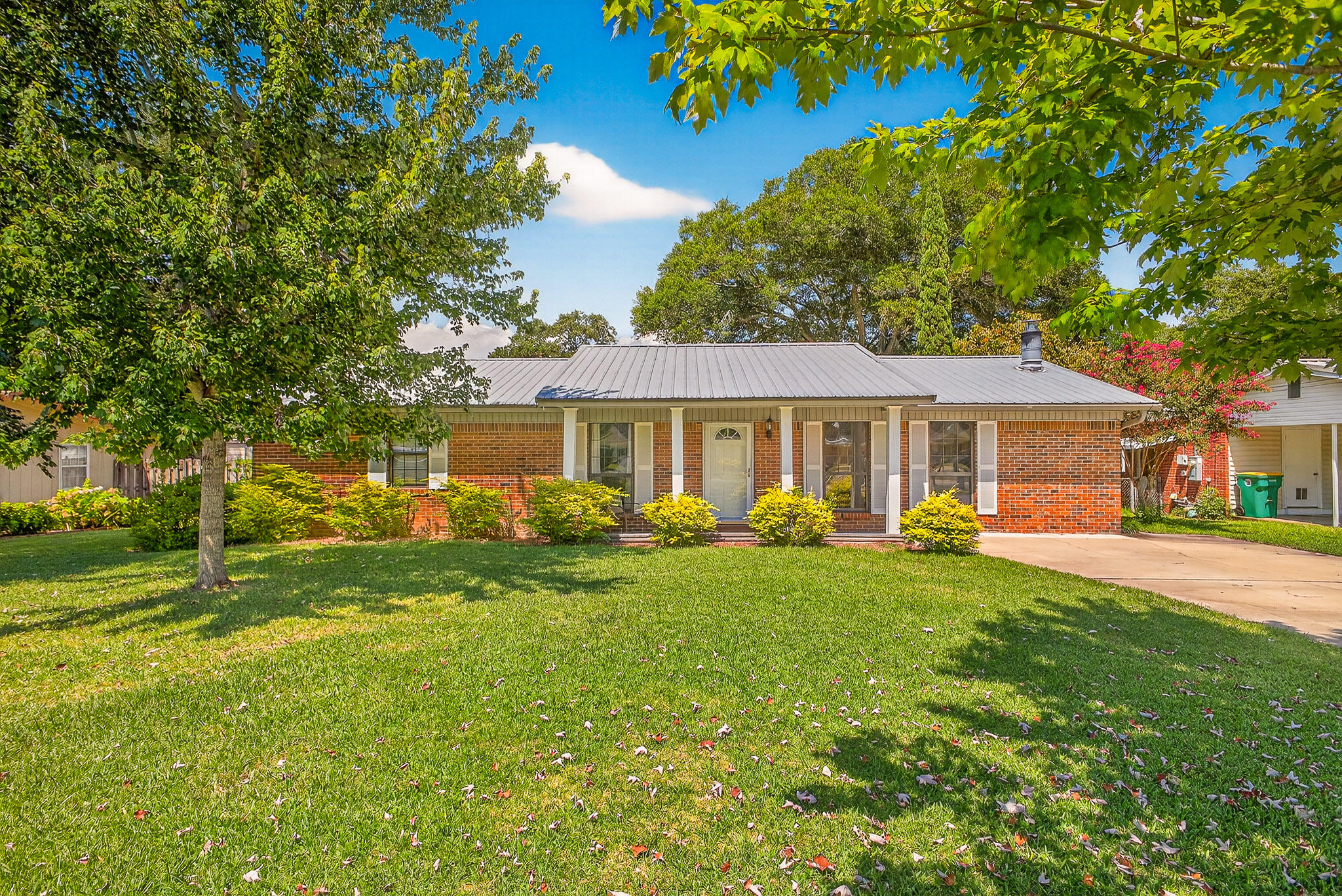 Investment opportunity priced below comps. This all brick home is nestled in a well kept area of Shalimar where pride of ownership glows. 121 Boyce Road is a 3 bedroom 1 and half bath home that with a little sweat can be the pride and joy of the neighborhood. The interior is dated and ready for someone to come put their own touches to make this a perfect family home. With a 2025 gas water heater, 2008 metal roof and 2013 central heat and ac unit the expensive stuff has been kept up to date. The unique feature of this home is that you have backyard gated entrance for your big boat/RV parking from a paved county street behind the home for easy access. The home is less than 1/2 mile to waterfront park with boat ramp.This home has cloth wiring and the motivated sellers prefer cash offers.