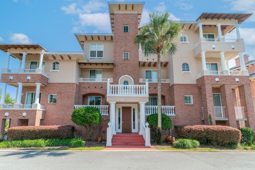 Welcome to your luxury waterfront condo and your private slice of paradise in Fort Walton Beach!  Nestled along the established Brooks St, this exquisite Villa Di Mare condo offers the perfect blend of luxury, comfort, and natural beauty. NEW BOAT LIFT! NEW HVAC! NEW INTERIOR PAINT! Be captivated by the expansive views of the Choctawhatchee Bay. Sunrises and sunsets paint the sky creating a daily masterpiece from the comfort of your living room. The open-concept living space seamlessly flows from room to room, enhancing the feeling of spaciousness perfect for entertaining.  Enjoy a wet bar area for entertainment to include 2 wine coolers and additional cabinetry. The kitchen is large with plenty of prep space and storage. Private Storage Unit, 2 Car Garage, Private Dock, Private Pool. Own your very own private slice of paradise in Fort Walton Beach! 