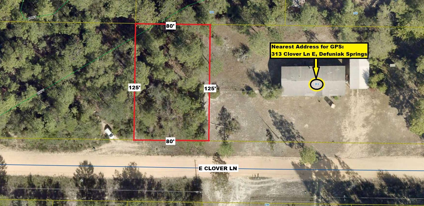 Vacant 80x125 lot in the fast-growing Mossy Head area of Defuniak Springs. Property is located minutes from Blackstone Golf Course and I-10 in Mossy Head for a quick commute to Crestview, Niceville and Eglin AFB. No utilities currently on the property, but electric runs along the street and public water is available through Mossy Head Water Works (would need to pay tap fee). Septic tank would be required. Manufactured homes are allowed.