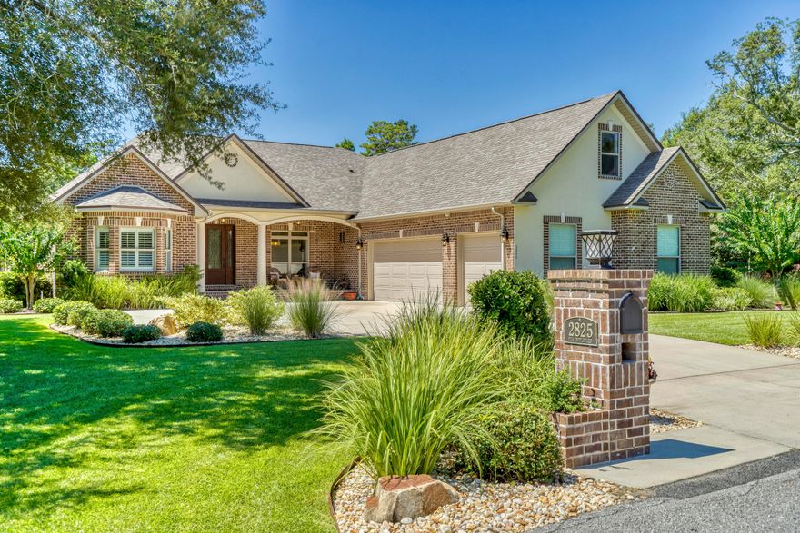 RARE OPPORTUNITY TO OWN AN INCREDIBLE CUSTOM AND ONE-OF-A-KIND SHOWSTOPPER ESTATE in the Prestigious Hidden Creek Estates. This Home Rests Upon a 1.04 Acre Lot which is the Largest on the Golf Course in Hidden Creek Estates! This Immaculately Maintained Home Is Sure to Impress with Fantastic Curb Appeal, 3714 Square Feet of Living Space, 4 Bedroom PLUS Office, 3 Full Bathrooms, and a Massive In-Ground and Screened Pool & Deck and More Features than can Fit Here! Upon Viewing this Amazingly Maintained Property, You'll Find No Detail Missed, Boasting Gorgeous Travertine Tile Floors, 10 Foot Ceilings Throughout, Recessed Lighting, Crown Molding, Modern Lighting and Fixtures, Plantation Shutters, Tray Ceilings in Most Rooms, Hurricane Shutters, Dual HVAC Systems, Whole Home Generator, More... Central Vacuum System, In-Wall Pest Treatment System, Insulated Roof, Semi-Finished Walk-in Attic with a Ton of Extra Storage Space, Water Heater with Circulating Pump, and It's All Resting on a Beautifully Wooded Lot with a Great Sense of Privacy.

Step Into the Grand Sized Kitchen, Outfitted as a Chef's Paradise, with an Abundance of Space to Prepare, Cook, and Store all those Kitchen Supplies, as Well as Additional Space in the Large Walk-in Pantry. There's a Sea of Pristine Light-Colored Granite that Exudes Endless Counterspace, to Include a Large Granite-Topped Island and Extensive Breakfast Bar with Classy Pendant Lighting. Equipped Masterfully with Stainless Appliances, a Double Oven, and Plethora of Hardwood Cabinetry and Drawers, There's a Plenty of Warmth and Space in this Beautiful Kitchen.  Additionally, Catch Some Beautiful Views of the 11th Hole Green, 12th Hole Tee and their Fairways.

The Master Bedroom has Tall Tray Ceilings with Double Crown Molding, Recessed Lighting, Private French Doors to the Pool Deck, Oversized His & Hers Closets and a Pristine, Spacious Master Bathroom. Indulge yourself in the Spa-Like Master Bathroom, Appointed with Separate and Double Vanities, an Oversized Soaker Tub, Granite Counters, Large Walk-in Tiled & Glass Door Shower with Dual Shower Heads. This is Truly a Master Suite that Embraces Comfort, Space, and Luxury.

Some Additional Highlights of this Home are an Oversized and Finished 3 Car Garage, Equipped with Storm Garage Doors, Oversized Doors, Finished Epoxy Coated Floors, Large Utility Sink, Ceiling Fans, and Tons of Space, as well as Outdoor Hot Tub, Buried Propane Tank - Gas Grill Connection and Fireplace, Surround Sound Speakers Inside and Out, HUGE Screened-in In-Ground Pool with Fountains and Extensive Decking, Large Covered Back Lanai with Fireplace, Built-in TV, and Quad Ceiling Fans, Large Laundry Room with Cabinetry, Counterspace, and Utility Sink, and Plenty of Driveway Space for Guests and Additional Parking.  The Property is Meticulously and Lushly Landscaped, with a Wealth of Foliage, Bushes, Gardens, and Mature Palm Trees.  

Owners in the Upscale Community of Hidden Creek Estates Enjoy Proximity of Living on an 18-Hole Championship Golf Course Known for It's Excellent Conditions, Beautiful Landscape, Rolling Terrain and Scenic Layout, which Also Offers a Well-Maintained Driving Range, Chipping Area, and Putting Green.  Additionally, Ownership Includes Membership to Holley by the Sea's 50 Acre Recreational Center & Grounds, Equipped with Swimming Pools, Gym, Sauna & Steam Room, Lighted B-ball Courts, 8 Clay Tennis Courts, Playground, Boat Launch, and Dock & Beach Area on the Santa Rosa Sound!
  
Holley by the Sea is Located Conveniently Close to Shopping, Restaurants, Entertainment, Hurlburt Field, Navarre Beach and the Gulf Islands National Seashore, Known for the Idyllic White Sandy and Emerald Green Water Beaches and Relaxing Coastal Lifestyle. 
