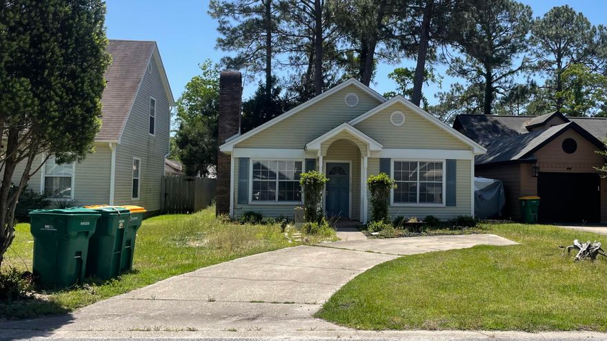 The perfect starter home in a great location in Fort Walton. Just minutes away from the military bases as well everything you might need while still maintaining that off the beaten path feel. To compliment the vaulted ceilings a new roof was just point on with a 10 year warranty along with a 4 point inspection. The living room has a fantastic open modern concept along with the kitchen having a breakfast bar. This house has the compliment of both bedrooms being a master. With a quaint back yard what's not to love about this home!