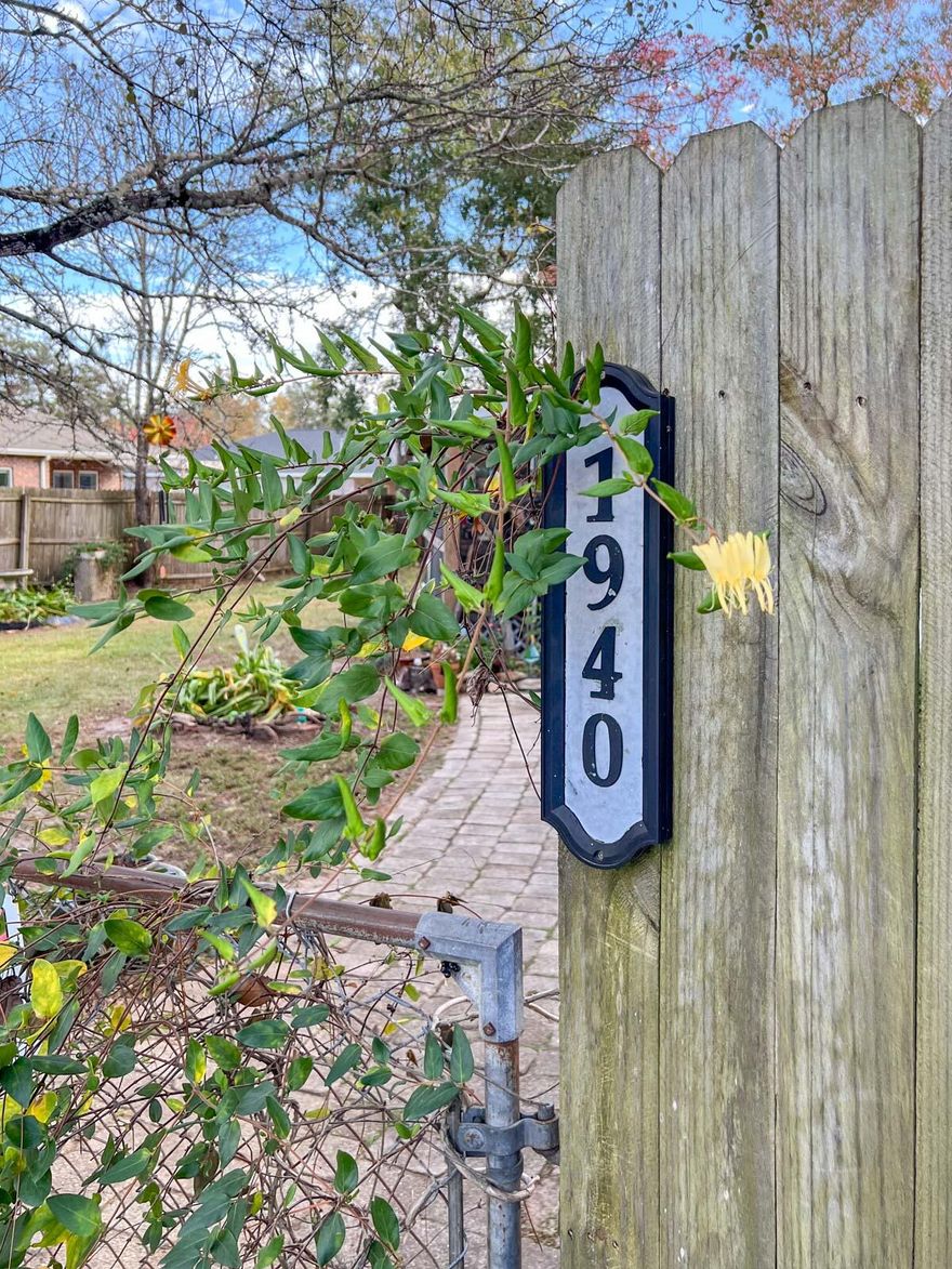 Well maintained manufactured home built on a large corner lot in 2000 will have you feeling cozy and warm when you step through the front door.  Home features a nicely built enclosed front porch.  The extended metal roof ensures no water intrusion which makes this front porch a fantastic place to relax. Home is a 3 bedrooms with 2 full bathrooms. Master bedroom is separate than the other bedrooms which makes for a good amount of privacy. Kitchen and dining room open to the living area which makes home feel spacious and is perfect for hosting guest. Washer and dry will convey with the sale. The large corner lot has plenty of room to play and/or plant a garden. Shed conveys 'as is' Acreage:  .18Home on public water and sewer on a private road in Fort Walton Beach.