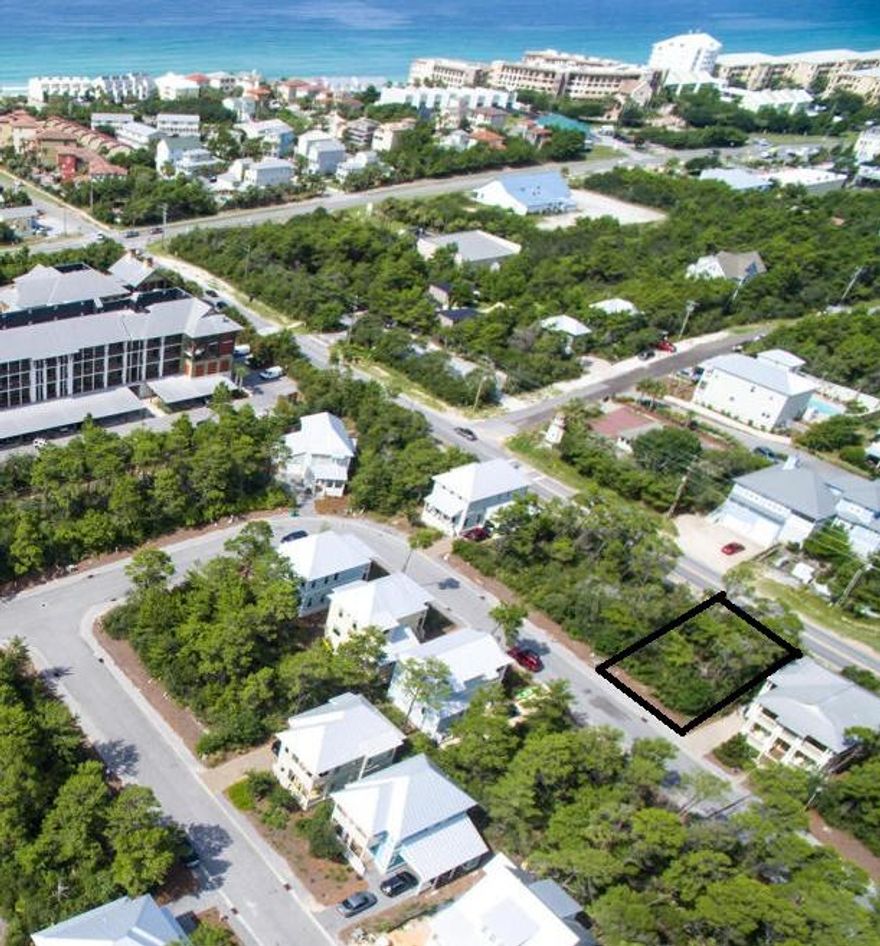 This fantastic homesite with the potential for gulf views from 3rd floor deck is located in Lakeside of Blue Mountain Beach! Lots on this strip of subdivision have the option of walking directly out the back door to go 2 blocks to the beach instead of up and around the subdivision exit. The majority of the homes are new and subdivision is just starting to get filled out. Great community for a permanent house, a 2nd home, or a rental house. Community pool and clubhouse.