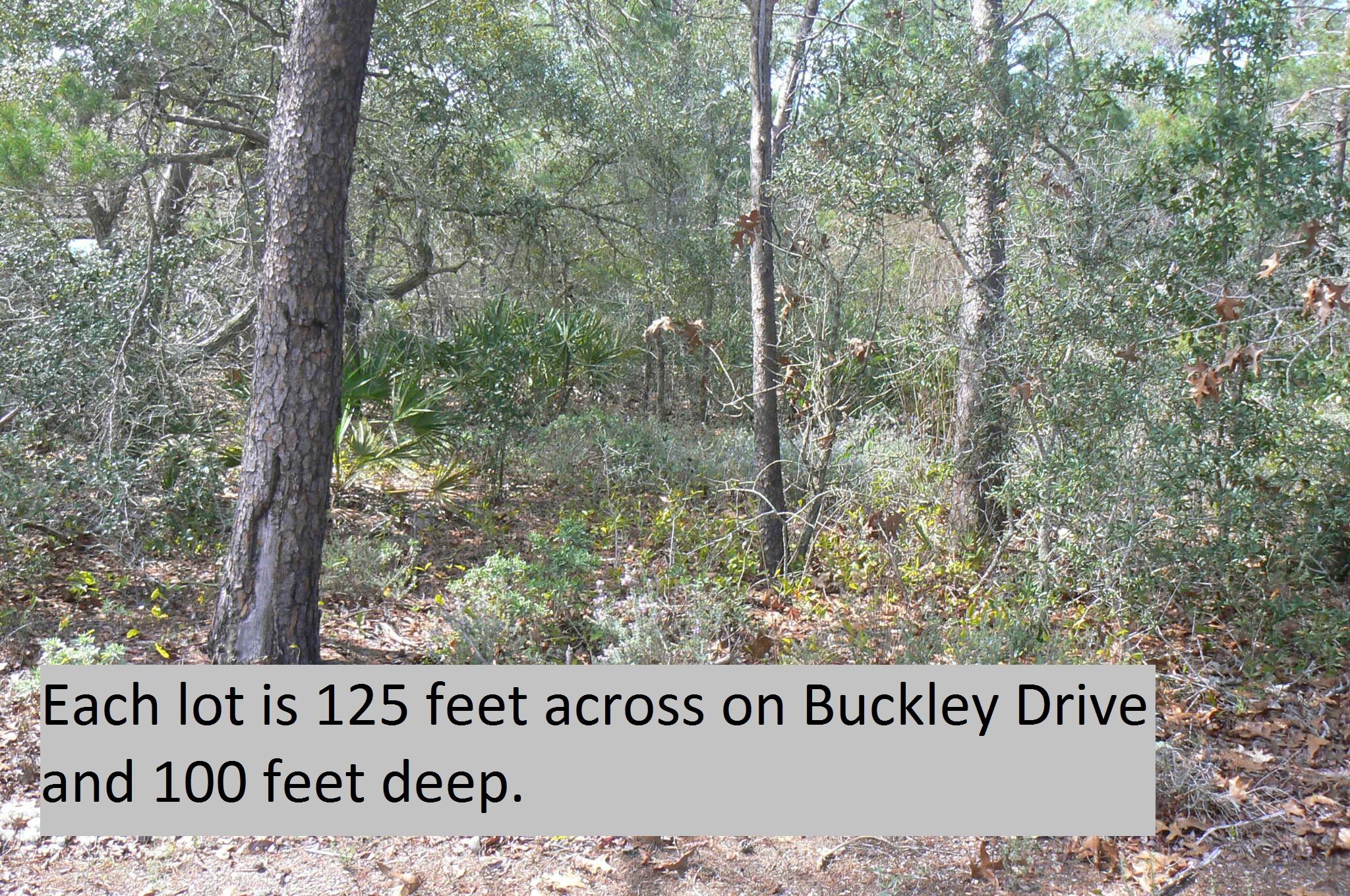 BUCKLEY ESTATES - Land