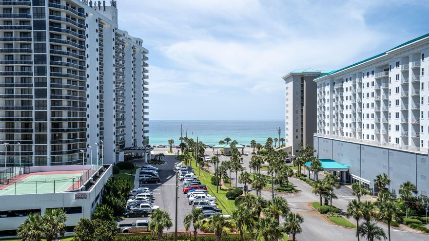 Beautiful turn-key 2 bedroom/2bath unit in Ariel Dunes. This great unit features 9 Ft ceilings, Stainless appliances, granite countertops and tile thru out the unit. Enjoy the two large pools totaling approximately 12,000 square feet as well as convenient deeded access to over 2,000 feet of white sugar sand beach which is less than 200 yards away. Ariel Dunes is located in Seascape - a gated community offering amenities such as golf, tennis, pools, and a conference center. Great rental or second home! All measurements are approximate and should be verified by buyer.