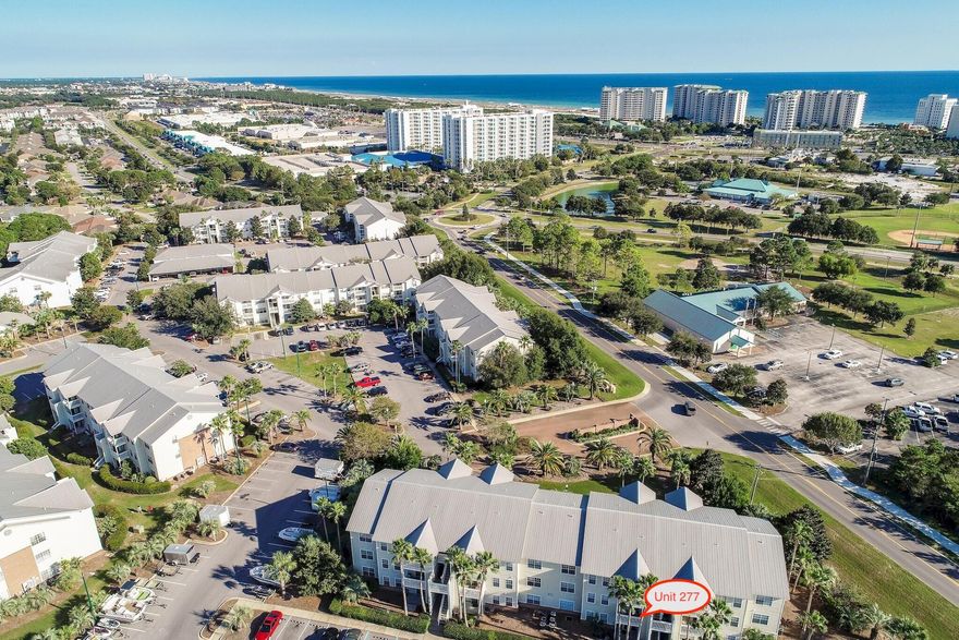 Indian Lake condominiums are located in the heart of Destin and just minutes to everything this resort town offers. This 2 bedroom/ 2 bath, all tile unit has just has just been repainted and has a new Trane HVAC and water heater as well. Community pool, fitness center, dedicated boat parking and playground! Situated directly across from Morgan's Sports Center, Destin's premier recreational complex featuring sporting fields, jogging tracks, sand volleyball courts, and a playground. The Destin Dog Park is right across the street as well, and the Henderson State Park is just a bike ride away, as is the beach access by The Back Porch Restaurant. This unit will make for the perfect primary or second home, or investment property and short term and long term rentals are both allowed! Buyer to