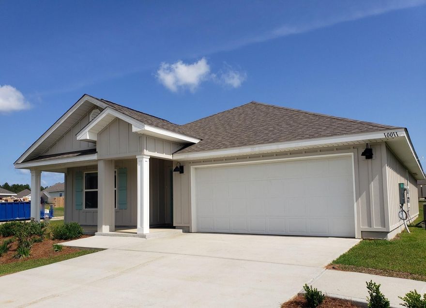 GEORGEOUS & ALMOST MOVE IN READY! Shoal River Landing features a community pool & cabana. This Cali model, one of our most popular models has a fabulous open design for relaxed living. 4 beds, 2 baths, covered patio, 2 car garage & the 'Smart Home Connect' System has a variety of convenient Smart Hm. Devices. Well-designed kitchen features stainless appliances, gorgeous granite, smooth-top range, built in microwave, quiet dishwasher, corner pantry, island bar, Eye catching wood look flooring & PLUSH carpet in the bedrooms. Bedroom 1 & adjoining bath has a lg. walk-in closet, double granite vanity sinks & lg. shower & extra storage. STYLISH curb appeal. Easy drive to the airport, military base, beaches at Ft. Walton, Destin & minutes from the popular 'Blackstone Golf Course'.