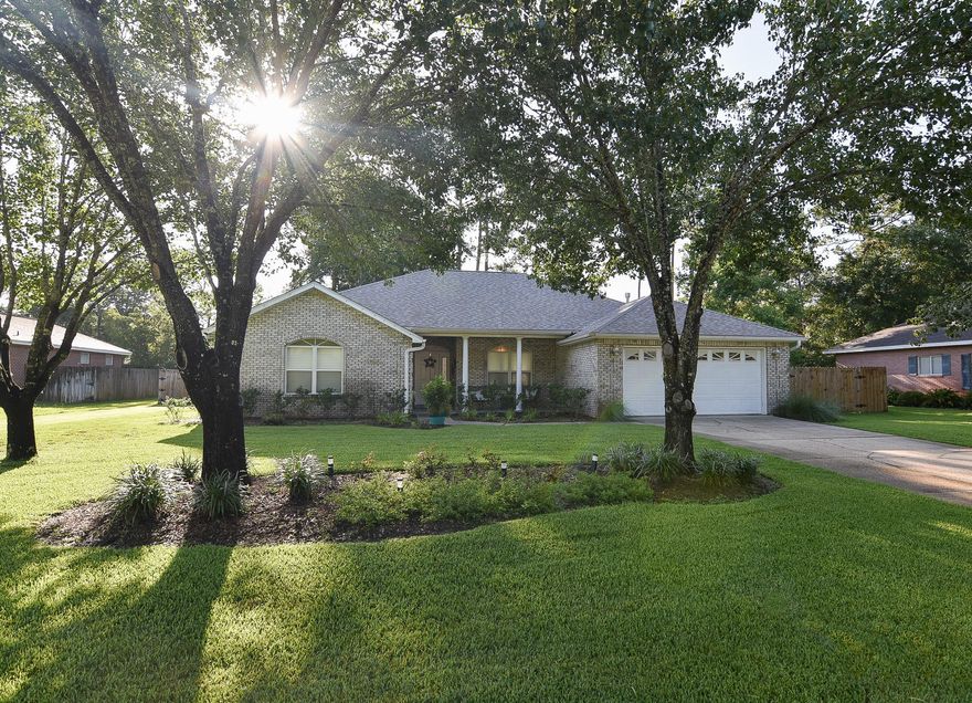 Welcome to 1815 Huntington Road in the beautiful Huntington subdivision within Rocky Bayou. This immaculate, freshly painted turn-key smart home has been completely transformed; be sure to see the list of features and upgrades. The kitchen boasts a breakfast nook, brand new granite countertops with tiled backsplash, a large pantry with custom wood shelving and a complete Samsung Stainless Appliance package with gas stove. A separate dining room is open to the living room and provides plenty of space for entertaining. Oversized, triple sliding doors allow for plenty of natural light into the living room which features a gas fireplace with a custom tile surround and mantle. The master bedroom is a retreat with plenty of space (Click More)
