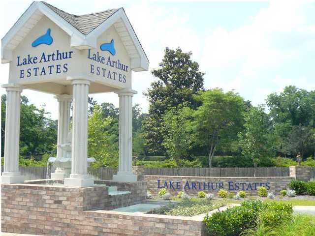 The engineering is done, base roads are pushed! Many homes are in place, new specs are on the ground. Homes from $200,000 to $550,000 are in the neighborhood now! Wow this won't last long 31 of which are developed and ready to build on. WELCOME to Lake Arthur Estates, a carefully planned private community embracing the concept of ''the good life.'' This is a community where you can come home, relax, and relish the serenity of a natural environment. This is where good neighbors create a sense of peaceful community, where spacious landscaped lots provide privacy, and where custom homes offer luxurious sanctuary. In this atmosphere, you and your family can safely enjoy wildlife, fishing, tennis, volleyball, picnics, cookouts and, most importantly, be a family. This is Lake Arthur Estates,