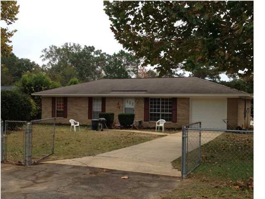 A Cute 3 bedroom country brick home that sits on almost an half acre lot.  Property is Sold As! Home is need of a new roof.