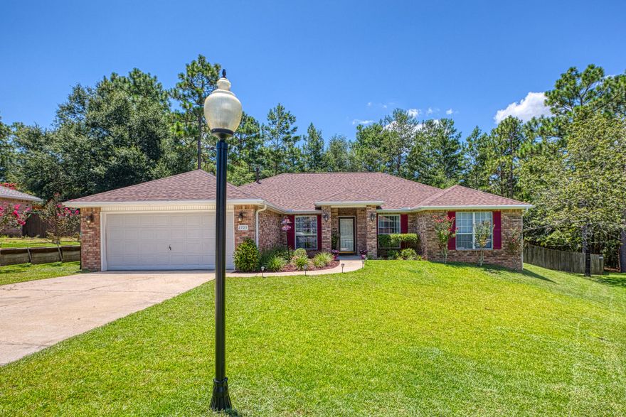 Virtual tour available of this well maintained 4 bedroom, 2 bath home in highly sought after Silver Oaks. This home features a brand NEW roof, NEW HVAC, stainless steel appliances, new carpet in bedrooms, tile floor in common areas, large indoor laundry room, gas fireplace, new light fixtures and fans throughout, fresh paint, fresh sod and beautifully landscaped yard. New sprinkler system installed with smartphone control. The spacious yard is well purposed to include a screened in patio, covered bbq area, playground and a fire pit. No neighbors behind you! The master bedroom has two huge walk in closets, double vanity, shower and separate garden tub. Silver Oaks has a low annual HOA that gives you access to the community pool and playground Buyer to verify all information deemed important