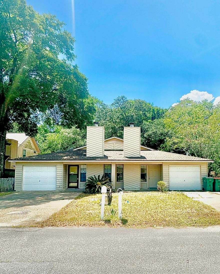 Great Investment or Starter Home Opportunity in Fort Walton Beach!Welcome to 818 Roy Street, Unit A -- a rare chance to own one side of a duplex in a convenient and high-demand location. This 2-bedroom, 2-bathroom unit offers nearly 1,100 square feet of comfortable living space, perfect for a first-time homebuyer or savvy investor looking to grow their portfolio.Built in 1986, this home offers a solid layout with functional living spaces and the opportunity to add value through light updates or cosmetic improvements. It's move-in ready and has been consistently rented in the past, making it ideal for long-term investment potential. While there are no formal rental projections on hand, the property's strong rental history speaks for itself. Conveniently located just minutes from Eglin AFB and Hurlburt Field, and close to schools, shopping, dining, and entertainment, this home offers both accessibility and practicality.

Unit A is being sold separately, but Unit B is also available  offering the potential to purchase the full duplex.

Whether you're looking to live in one side and rent the other, or simply invest in a strong location, 818 Roy Street Unit A is a smart choice with tons of potential. Opportunities like this don't come often and it won't last long!

