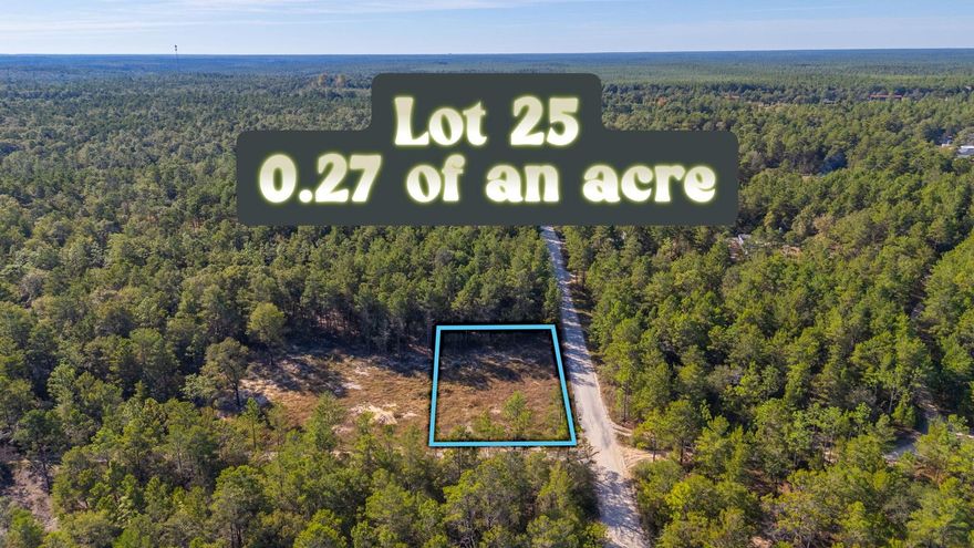 Nice corner lot a little over 1/4 of an acre, located on a quiet road in DeFuniak Springs, FL. The land is flat, dry & already cleared, making it easy for you to begin with your plans. Power access is nearby making it an easy process for connection. A private well and septic will be needed. Enjoy the peace and privacy of a little seclusion while still being just a short drive from town, shopping, and schools. Centrally located between DeFuniak Springs and Hwy 285 giving easy access to Niceville area as well. - Lots 23 & 24 are also available for purchase.