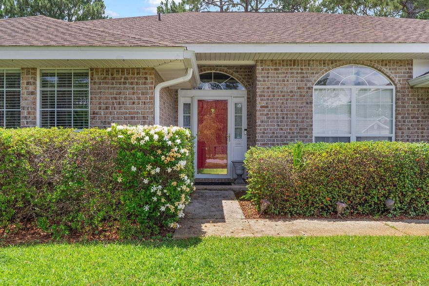 Welcome to 2365 Tumbleweed Drive, located in the heart of Holley by the Sea and just minutes to the community golf course, local schools, shopping, and Navarre's famous white-sand beaches. This sought-after neighborhood offers one of the best amenity packages along the Emerald Coast with a low annual HOA fee. Enjoy access to the multi-pool recreation center, tennis courts, pickleball, fitness rooms, sauna and steam, fishing pier, boat launch, playground, and RV parking area -- all included.This spacious home offers nearly 3,000 sq. ft. of living space on over a half-acre, fully fenced with mature trees providing natural shade and privacy. The backyard is wide, open, and perfect for a future pool, pets, play, gardening, or entertaining. A storage shed conveys as-is and includes the hurricane shutters, wooden ladder, gray metal shelving, extra kitchen tile, and additional flooring for the dining room and primary bedroom  all staying for new owners.

Inside, the home features one of the largest kitchen layouts available in this floor plan, offering generous cabinet storage, expansive counter space, and room to gather. The roof is approximately 5 years old, the home is on sewer, and it is not located in a flood zone, so no flood policy is required. A termite bond with Southwind is currently in place and may be transferred to the new buyer for peace of mind.

This is one of the best values on the market for buyers seeking space, land, amenities, and community lifestyle. Get more square footage and a larger yard for your investmentall in a highly desirable Navarre neighborhood.

Professional interior photos coming soon as the sellers are in the process of packing.

Please reach out with any questions or to schedule your private showing soon. 

Approximate date of going active as mid November. You'll definitely want this one to be on your wish list!