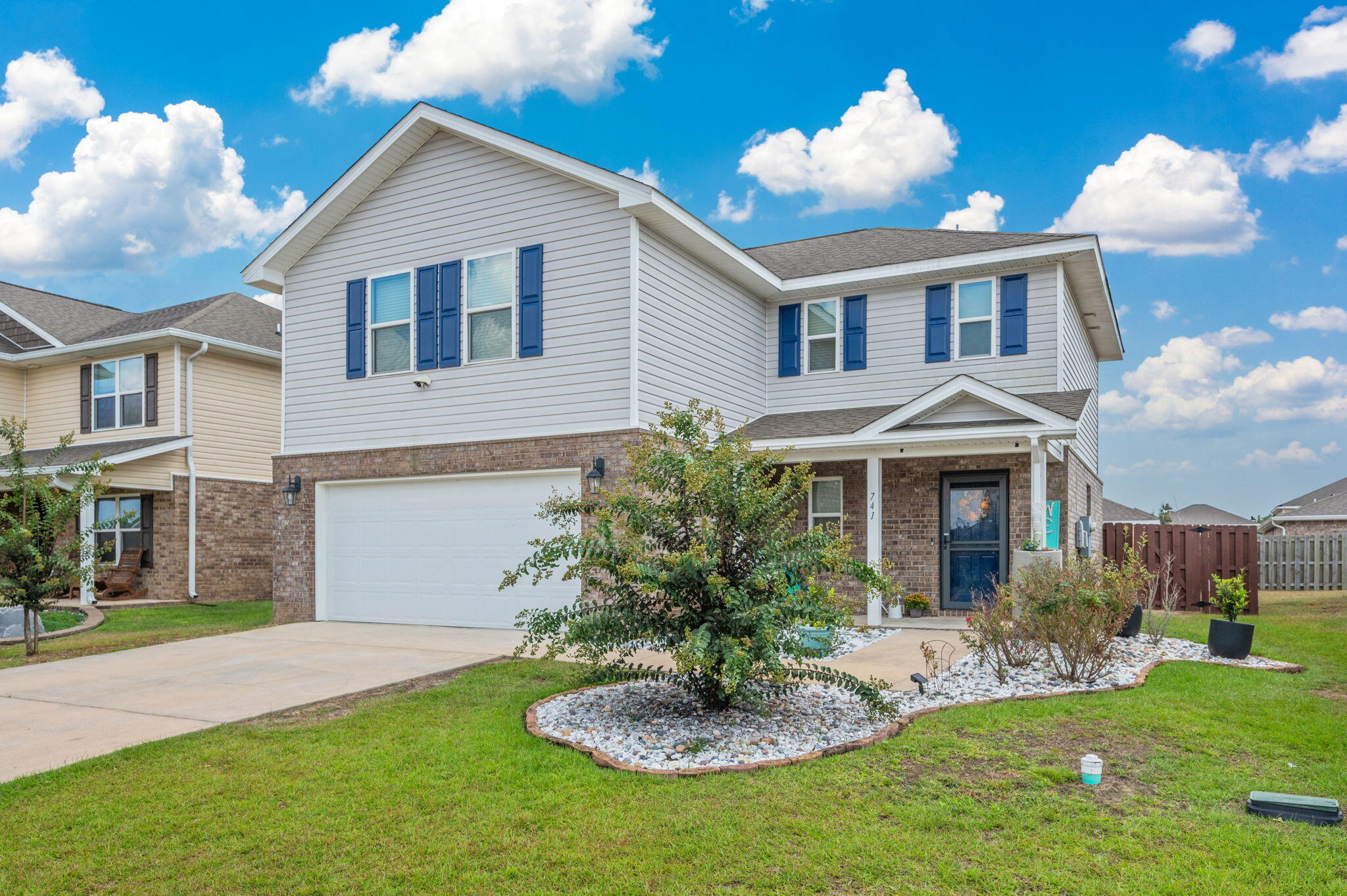 Welcome to Redstone! This beautifully upgraded home blends style, comfort and modern convenience.The open concept main level showcases a gourmet kitchen with granite counters, stainless smart appliances including a new refrigerator with ice maker and a double oven with built in air fryer, plus a spacious island overlooking the dining area and sun filled great room. Thoughful custom built ins enhance storage and style throughout. All smart TVs convey, along with a smart thermostat and security system.Upstairs, the master suite features spa like bath with double vanity, soaking tub, separate shower and large walk-in closet.Outside, enjoy a resort style retreat with expanded deck, gazebo and hot tub.Residents also enjoy a community pool ideal for summer gatherings.