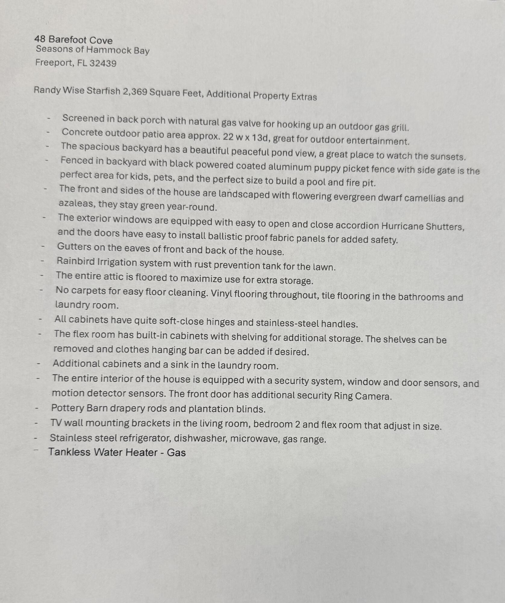 HAMMOCK BAY - Residential