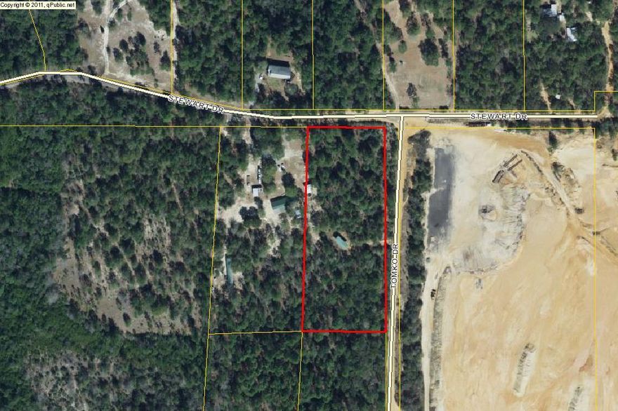 Great 3.5 +/- Acre parcel in the Country! Take a look at this parcel, conveniently located and close to town. Seller left several trees for your privacy. Property sits on a corner lot at the end of a dead end street. This parcel has an old RV that can be removed and a RV shed. No utilities have been run to the lot. There is electricity on the street. Call for your tour today! This one won't last long!