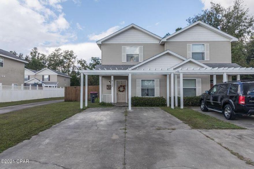 Take a look at this 3 bedroom 2 bath townhome located centrally in Panama City Beach with Hathaway Bridge only 5 minutes away and the beach 6 minutes away. There is one bedroom and full bath on 1st floor. Master bedroom and another guest bedroom on second floor. Back yard is fenced in for privacy and great for your pet.