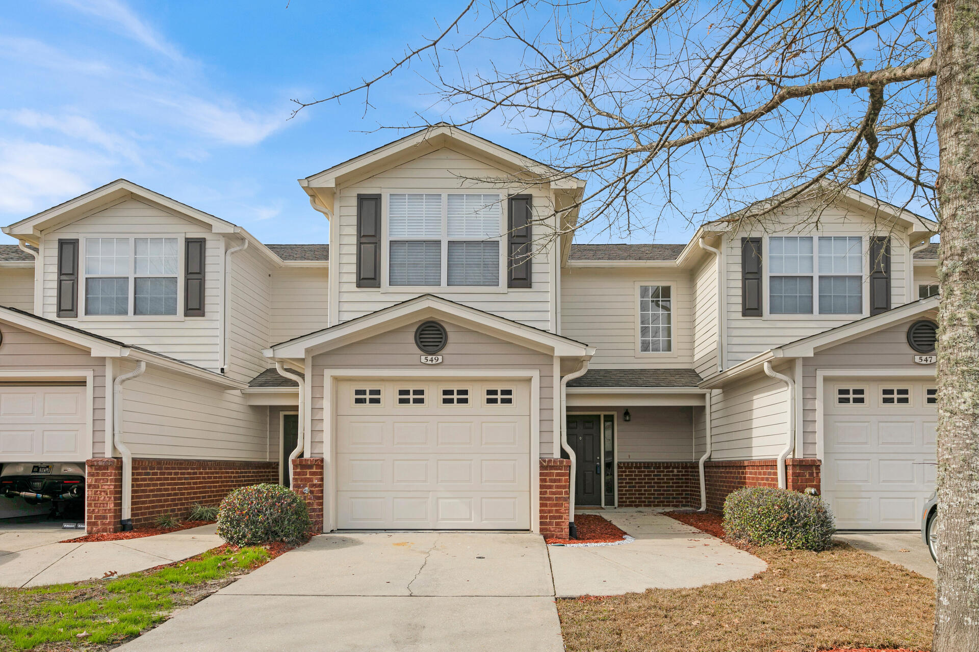 BRING US AN OFFER! Brand new plush Stainmaster carpet in the bedrooms, new wood-look tile flooring in the living room/dining room area, foyer, kitchen and baths. With three bedrooms and two and a half baths, this single car garage townhome is an ideal place for both living and entertaining. It comes with new ceiling fans, crown molding, and a private backyard. This home has been freshly painted. Situated south of I-10, it provides easy access to Eglin AFB, 7th Special Forces, and Duke Field. The neighborhood offers excellent amenities, including a pool, community center, and playground. Ready for it's new owner, bring us an offer.