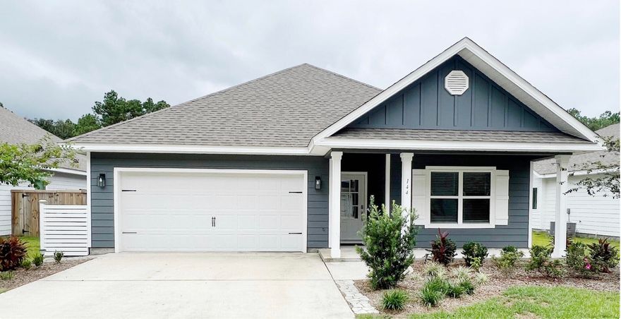 Pets friendly home in the quiet family friendly neighborhood of Southern pines! This home has 4 bedrooms 2 bathrooms with a 2 car garage. This home offers luxury vinyl flooring, carpeted bedrooms, tray ceilings, recessed lighting and stainless steel appliances. The kitchen has bright white subway tile backsplash with granite counter tops. Accent wall and wainscoting in the entry hallways. There is a 12x10 covered and screened in back porch/outdoor living space for relaxing or entertaining! **Unit is freshly painted! **Owner pays HOA **Tenant pays for Utilities: electric, water, sewer, cable and internet.** **Pets are allowed with a $300 non refundable pet fee for first pet and $150 for each additional pet** Square footage is approximate.