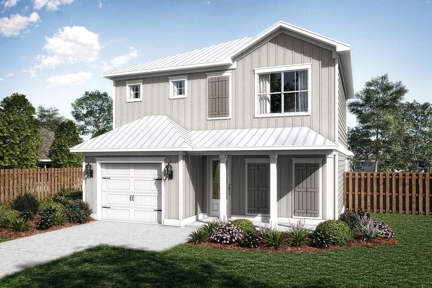 Daxton on the Bay is nestled just off of HWY 98 in Santa Rosa Beach. This Islamorada B model is a smart home with an open concept floor plan, 9 ft ceiling height, gourmet kitchen with gas stove and granite countertops. Daxton on the Bay captures the vision of a luxurious lifestyle framed within a quiet southern town with private direct access to the bayou and a community pool. This quaint neighborhood will comprise 31 lots and showcase the newest Truland Homes product line designed specifically for Santa Rosa Beach. If you are looking for all the benefits of a lively beach lifestyle and a place to relax.