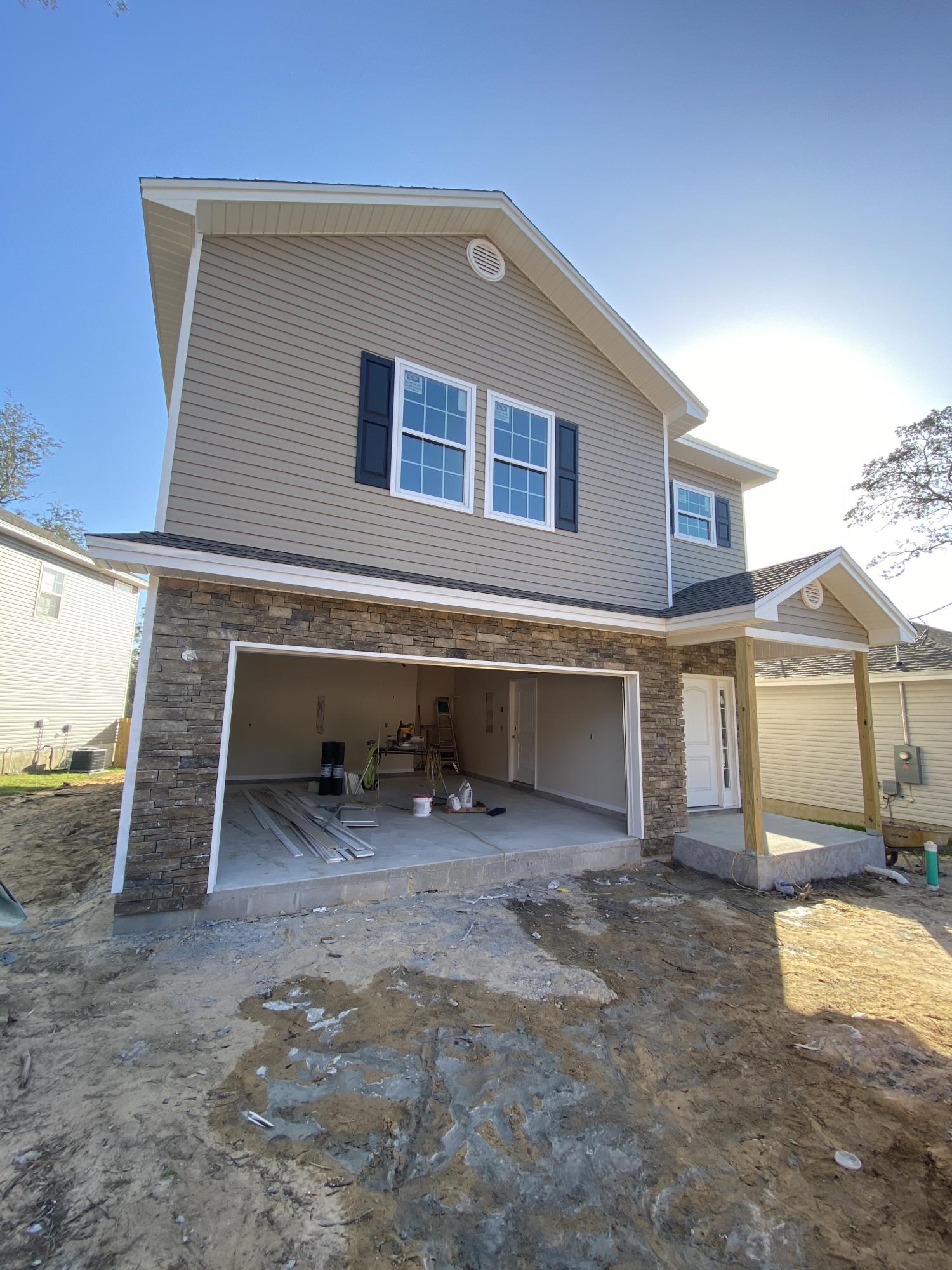 This home is made for families! The floor plan features 4 bedrooms, 2.5 baths with LVP flooring, quartz countertops, a large laundry room with cabinets and utility sink, double vanities in both full baths and lots more! Additional features: fully fenced yard, sprinkler system, blinds, carpet in the bedrooms and tile in the wet areas.