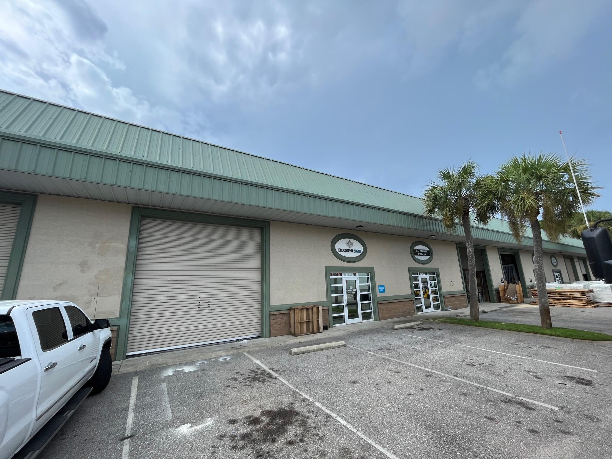 Geronimo Commerce Park is a professionally managed Light Industrial project that consists of 10 units total. Unit 2 is currently available and consists of a beautiful conditioned office space with built-in counters & cabinetry. The warehouse consists of a 14' front loaded roll up door that enters into the air-conditioned open space along with a 2nd floor storage space above the office portion. Single restroom is in place within the office portion. The park has limited parking availability and this unit has 4 parking spaces in the front of the unit. Please call Brett Stuart as some uses within the park are not allowed. Target rent is as follows: $15/SF + $3.06/SF NNN fees + sales tax = $4186 per month.