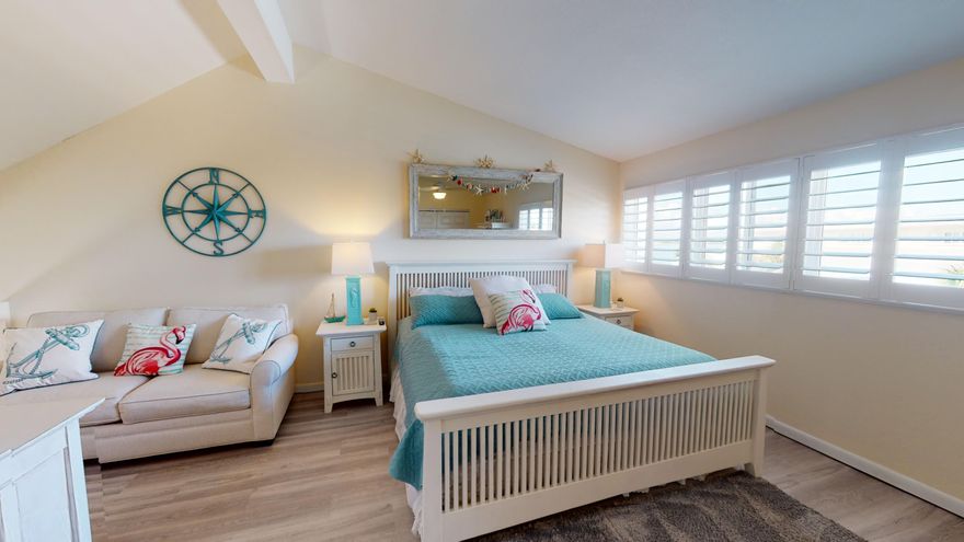 ***THE BEST DEAL ON PENSACOLA BEACH***This beautifully decorated 1 bedroom condo with 1 full bathroom and 1 half bathroom comes fully furnished. The unit was updated with new flooring, appliances, fixtures, and so much more. The complex has also undergone recent renovations. Gorgeous gulf views and stunning views of Little Sabine Bay let you enjoy sunrises, watch the Blue Angels, and see the dolphins play. Turnkey rental property ready to go (approximately $40k already this year in income!!) or buy it for a quiet beautiful place to relax and enjoy the beach. More details coming soon!