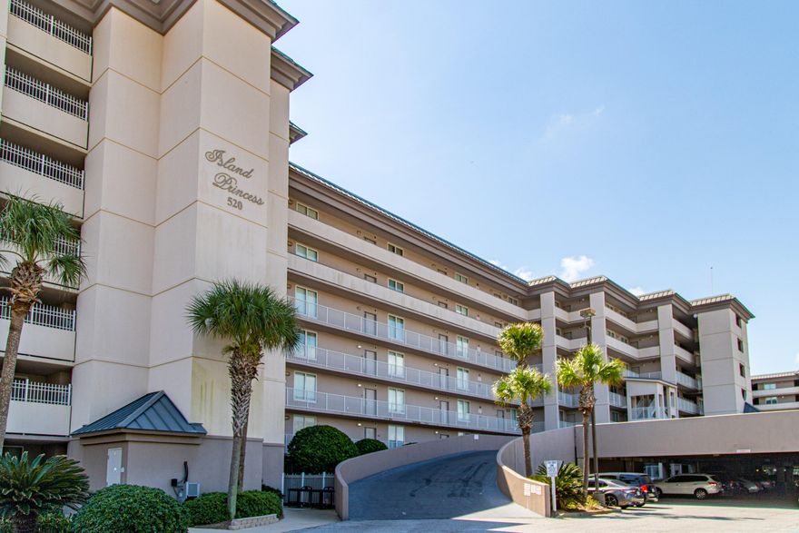 Impeccable attention to detail is what you will find in this newly renovated 2 bedroom condo at Island Princess on Okaloosa Island.  Turn key and ready. The condo has been through a major remodel to include new LVT, granite counter tops through out, popcorn ceilings removed, upgraded appliances, new plumbing, electrical,  HVAC, and furniture.  Master bedroom has a perfect westerly view of the water/beach. You won't even have to get out of the bed to see the beautiful emerald water, and white sand. The kitchen features a large, granite top island, brand new soft close cabinets, and  is well stocked with everything you will need to make it feel like home.  Large balcony is the perfect place to catch a sunset.This condo is a rental machine with a 4.9 rating https://www.vrbo.com/131478