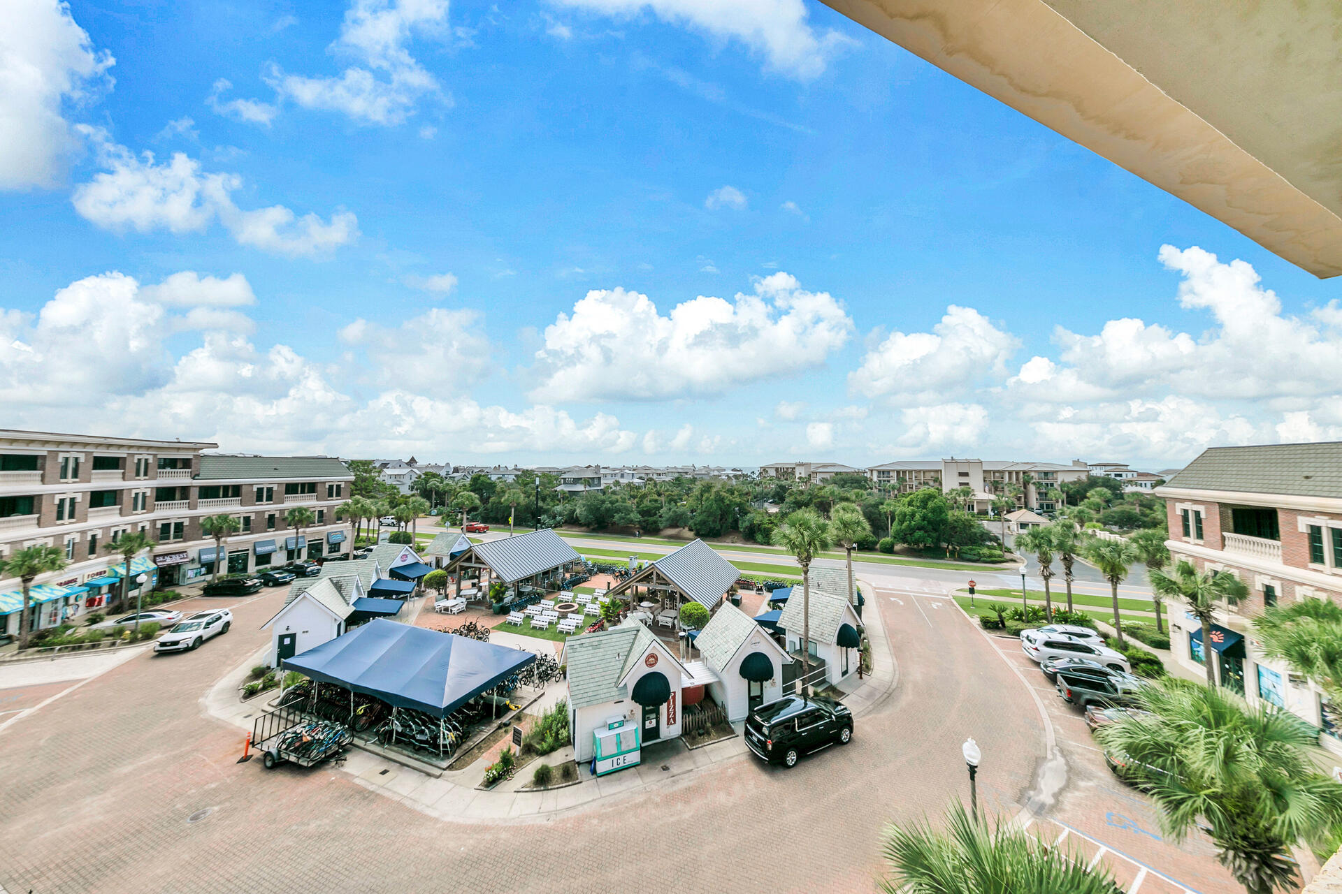 Great TOP floor location at The Village of South Walton Beach on Highway 30-A, nestled in between Alys Beach and Rosemary Beach. Exuding coastal charm, this 3 bedroom property has been wonderfully maintained (never rented by the current owner) and decorated with the beach in mind! Step outside on your private balcony to enjoy a peek-a-boo gulf view and gorgeous sunrise/sunsets. If you are looking for a great rental property, all ready to go, do not miss this condo which sleeps 6 people total. The Village is the epicenter of 30A fun with many great shops and restaurants right on site, pool and hot tub, not to mention the seasonal activities including live music, fire pit, beach rentals, artist and other kiosk shops plus the 30A walking/biking path!