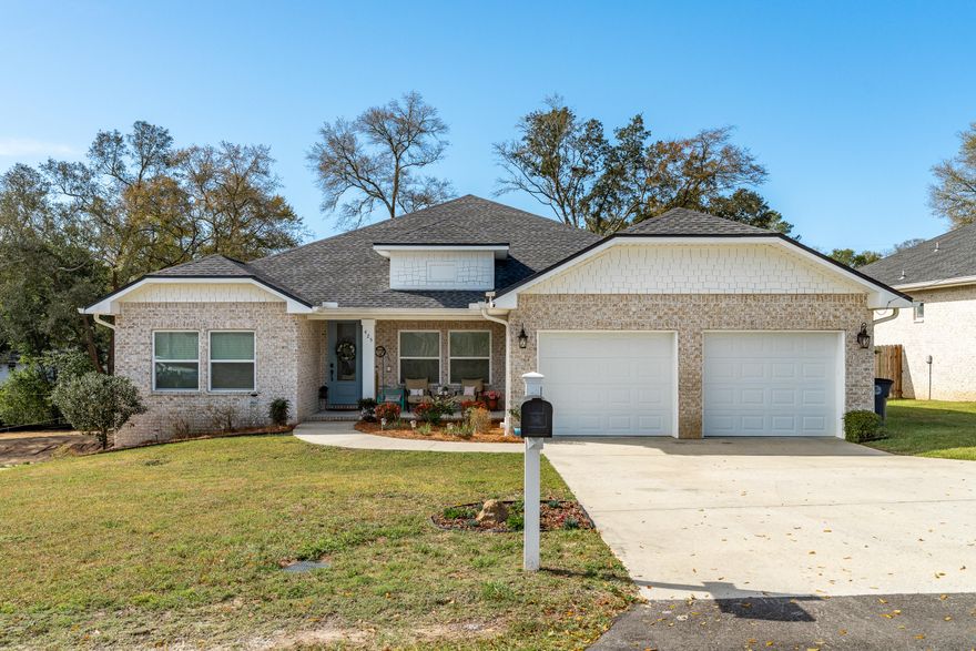 **Available July 1st!!**Located just 8 minutes from Eglin Air Force Base and 18 minutes from Hurlburt Field, this stunning 4-bedroom, 3-bath home in the Valparaiso/Niceville area offers style, comfort, and convenience in one of the area's most desirable neighborhoods.Inside, you'll find seamless LVP flooring throughout, a spacious formal dining and living area with abundant natural light, and a cozy family room with a striking double tray ceiling. The kitchen features quartz countertops, stainless steel appliances, a sleek backsplash, and a stainless vent hood--perfect for any home chef. The primary suite is a peaceful retreat with a spa-inspired bathroom and dual walk-in closets. Vaulted ceilings add to the home's open, airy feel.

Step outside to a private fenced yard with a backyard deck, all situate on a quiet, recently paved dead-end streetideal for relaxing at home.

**Smart Home Features Include:**

-Ring doorbell
-Smart switches & keypad entry
-Alarm system
-Nest thermostat
-Wi-Fi-enabled sprinkler system

**Nearby Locations:**

-8 min to Destin-FWB Airport (VPS)
-8 min to Eglin AFB East Gate
-10 min to Eglin AFB Main Gate
-18 min to Hurlburt Field AFB Back Gate
-18 min to Destin Mid-Bay Bridge

**Zoned Schools:**

-Lewis School
-Niceville High School
-5 min to Okaloosa STEMM Academy

Don't miss out on this incredible rental opportunity in a prime locationschedule your tour today!

**All pets are registered via pet screening, and all assistance animals are verified through the same screening process.**

**Carpet cleaning (if applicable) & Admin Fee charged **

Tenant to verify all data. Please contact Sound Choice Real Estate to schedule a showing- 850-389-8533.

***Approval is based on several factors as follows***
- Rental History and Verification
- Employment History and Verification
- Credit History
- Criminal Background & Terrorist Database Check
- Pet Verification