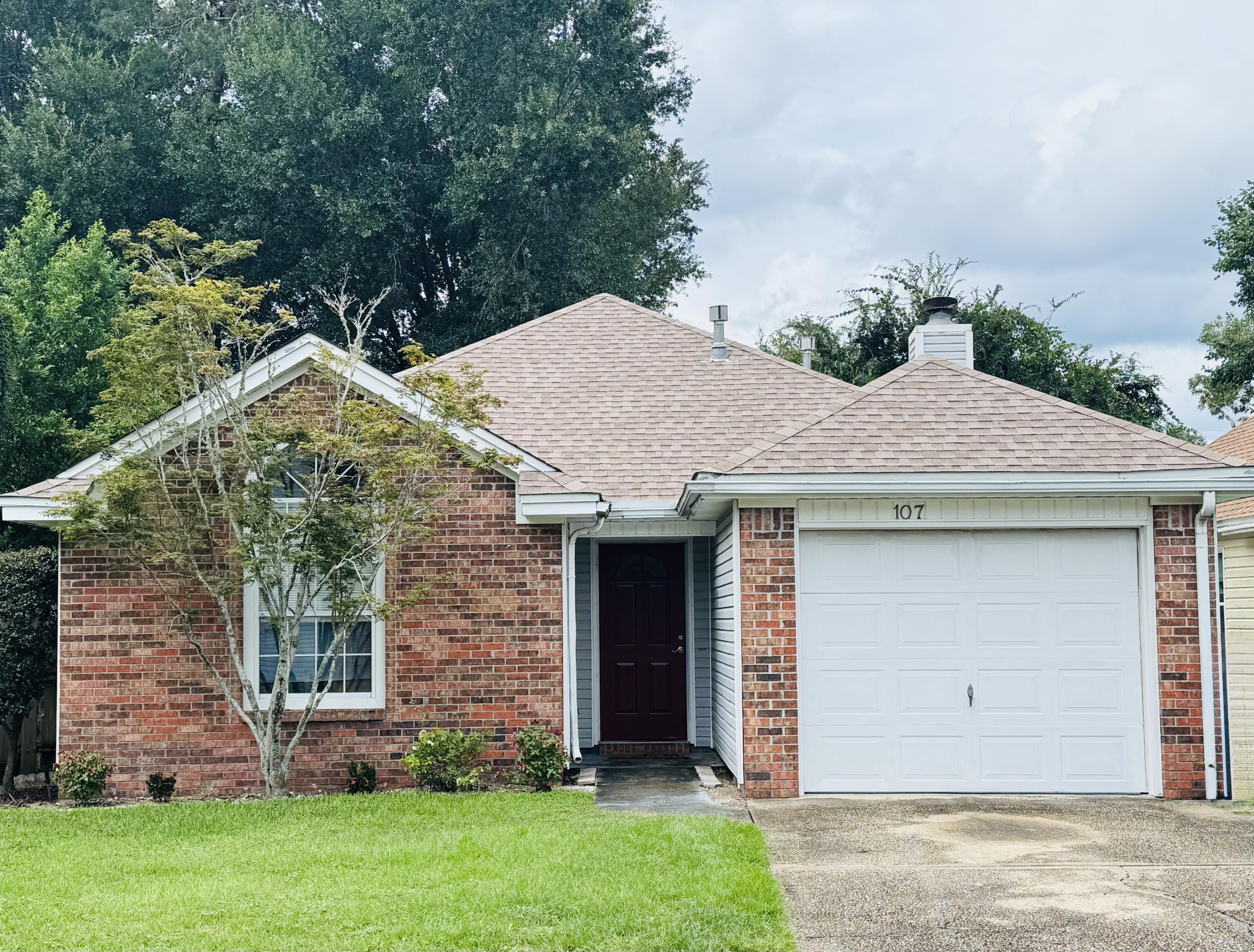 Welcome to easy Florida living in this beautifully designed single-story home located in the highly desirable Bluewater Bay community. This low-maintenance residence features 3 spacious bedrooms and 2 full bathrooms, offering a comfortable and functional layout.Enjoy the convenience of a thoughtfully designed floor plan with open living spaces, a bright kitchen, and a peaceful backyard. Nestled in a well-established neighborhood known for it's natural beauty and proximity to the bay, this home combines comfort, convenience, and coastal charm. Save time enjoying life while the HOA maintains the lawn during the peak season. Don't miss your chance at living in this lovely neighborhood.