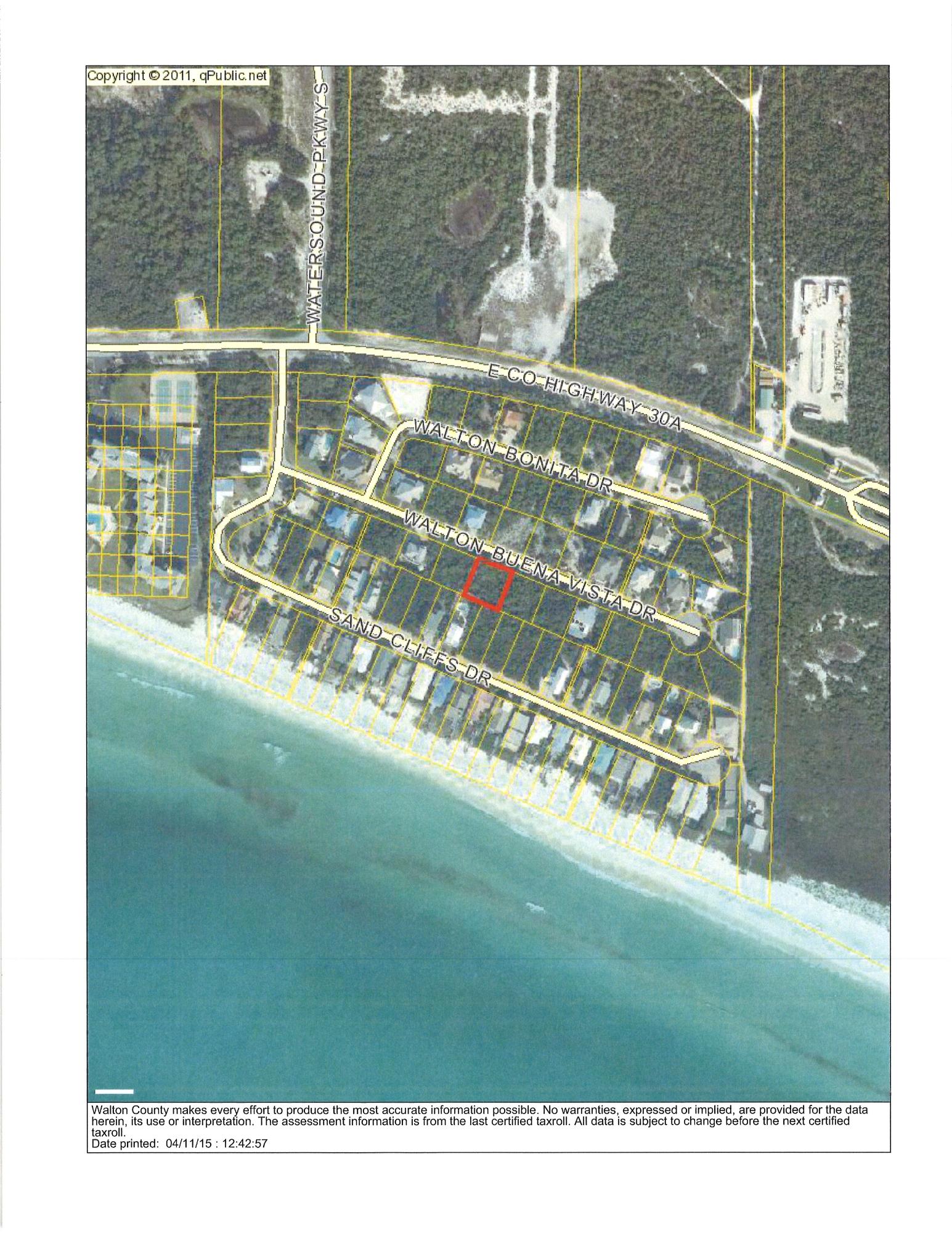 Just reduced for a quick sale!!! Sand Cliffs Subdivision, gated, non-rental, with one of the more desirable lots due to central location. Possible Gulf views! Take a look! Possible Owner financing available!