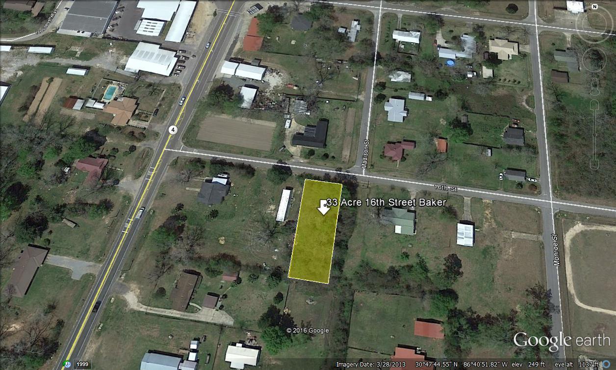 Vacant lot ready for homesite. Located in the center of Baker and walking distance to the Baker school.