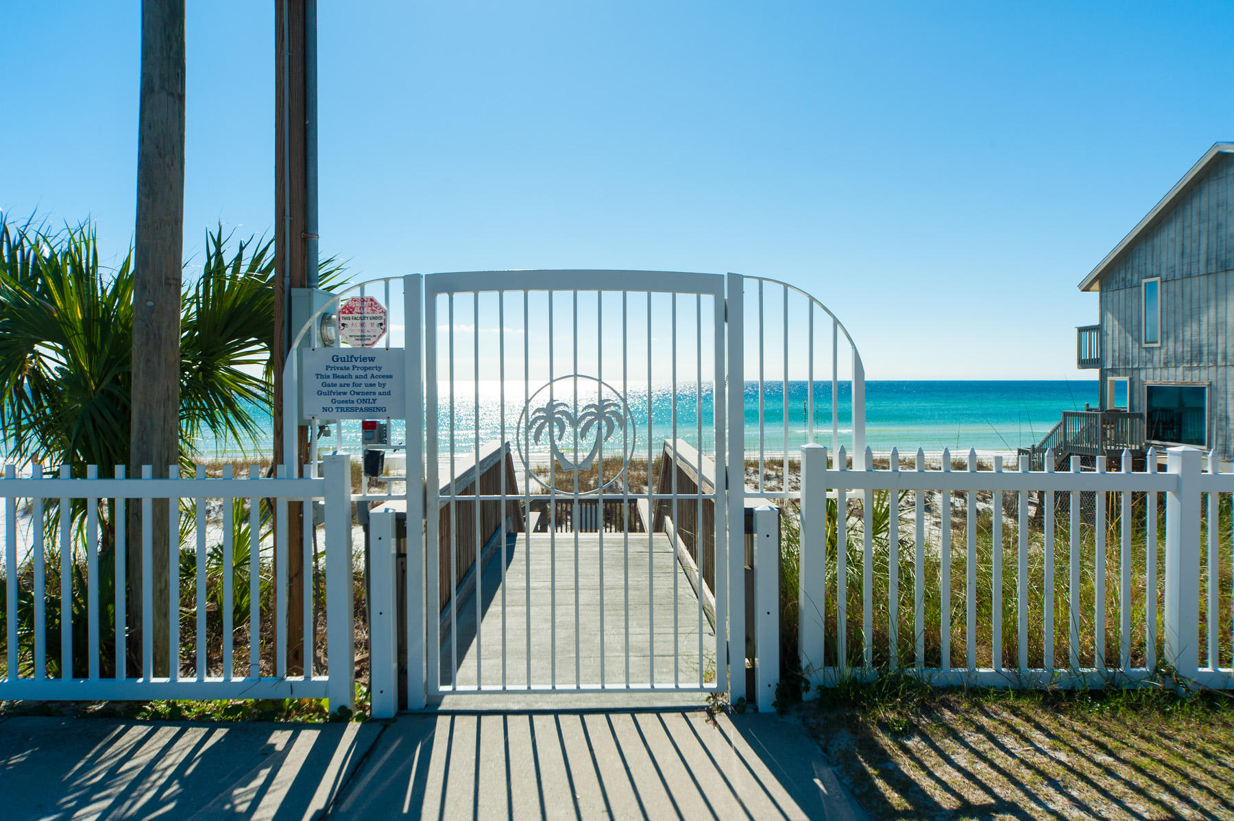 Desirable 1 bedroom, 1 bathroom condo at popular Gulfview in Miramar Beach. Terrific rental investment property or vacation getaway comes completely furnished, and near all the amenities including easy private access to the beautiful white sandy beaches Northwest Florida is known for. Tiled throughout with an appealing tropical decor, this open floor plan includes an updated kitchen with stainless steel appliances, breakfast, and living area complete with large flat screened television and comfortable furnishings. Unique to this property are the bunk beds professionally built into the hallway making this a perfect unit for up to six people. Access to the bathroom is through bedroom and kitchen for convenience.