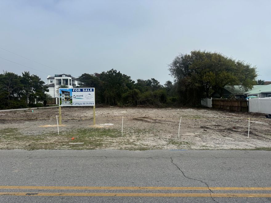 Great lots in Miramar Beach within steps to the beach access.  Two lots are available and each being sold with stamped and approved plans for a four story 6,247 sq ft home with Gulf Views. The homes will consist of 8 bedrooms 8 full baths and two half baths. The entire property consisting of two lots can be purchased for $2,300,000. The existing house plans are not required to be used but if you choose to you will be ready to start construction.