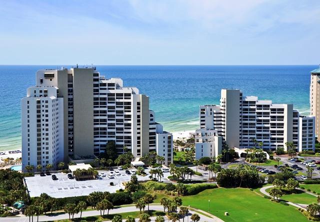 This over-sized gulf front studio lives like a one bedroom and features a full kitchen, living area, and bunk room. Renovated in a coastal chic style the tile flooring throughout offers easy cleaning and maintenance. The remodeled kitchen features quartz counters and stainless steel appliances. The large balcony is perfect for enjoying the wonderful gulf views from this 3rd floor gem and a washer and dryer and owners storage closet complete the picture. Gulf front studios rarely come to market, especially this larger floor plan.